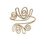 Boho Adjustable Open Upper Armlet Bracelet - Image 3