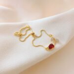 Tulip Stainless Steel Pendant Necklace Jewelry Accessories - Image 6