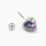 S925 Silver Zirconia Surgical Steel Belly Button Piercing Dangling Rings 6mm 8mm 10mm 12mm - Image 3